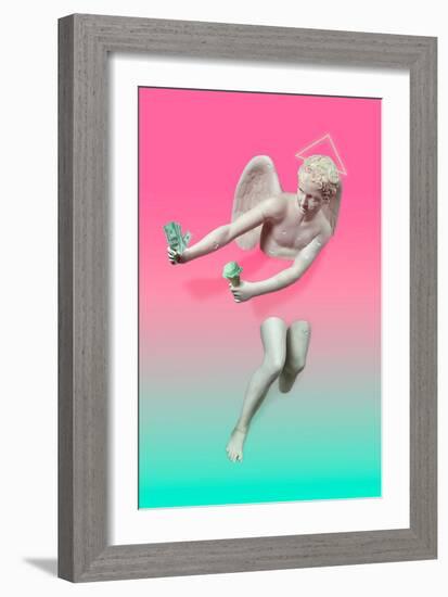 Money & Pistachio-Robert Farkas-Framed Art Print