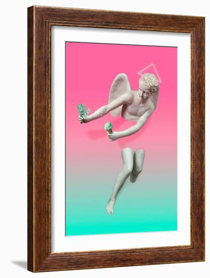 Money & Pistachio-Robert Farkas-Framed Art Print