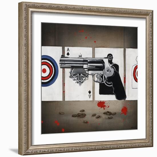 Money Shot II-Sydney Edmunds-Framed Giclee Print