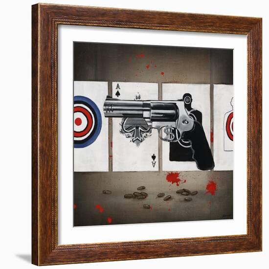 Money Shot II-Sydney Edmunds-Framed Giclee Print