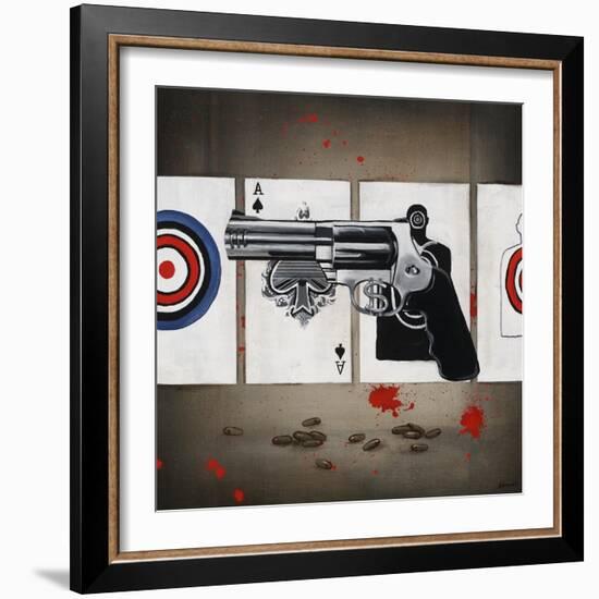 Money Shot II-Sydney Edmunds-Framed Giclee Print