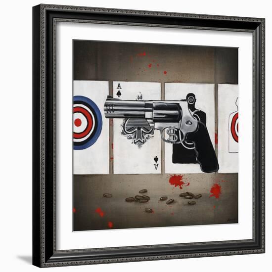 Money Shot II-Sydney Edmunds-Framed Giclee Print