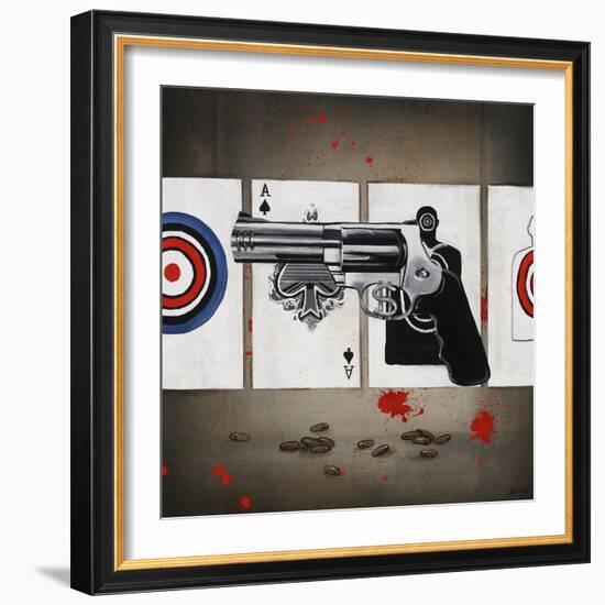 Money Shot II-Sydney Edmunds-Framed Giclee Print