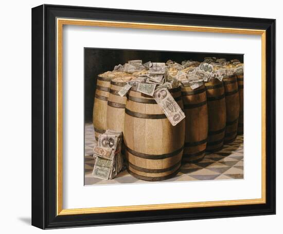 Money to Burn, 1893-Victor Dubreuil-Framed Giclee Print