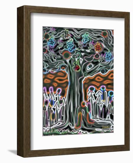 Money Tree-Diana Ong-Framed Giclee Print