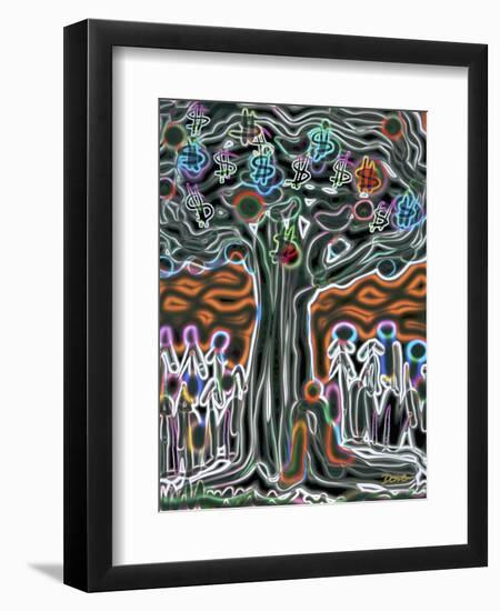 Money Tree-Diana Ong-Framed Giclee Print