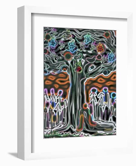 Money Tree-Diana Ong-Framed Giclee Print