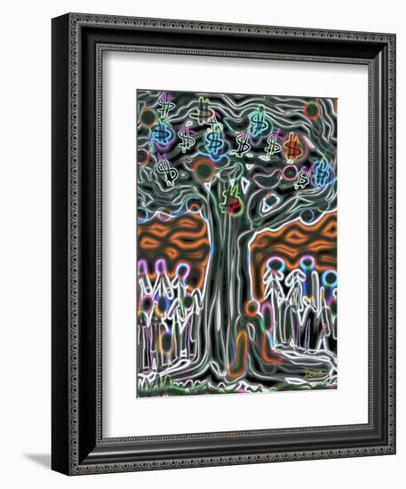 Money Tree-Diana Ong-Framed Giclee Print