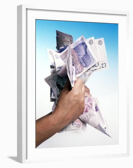 Money-Victor De Schwanberg-Framed Photographic Print