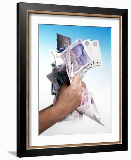 Money-Victor De Schwanberg-Framed Photographic Print