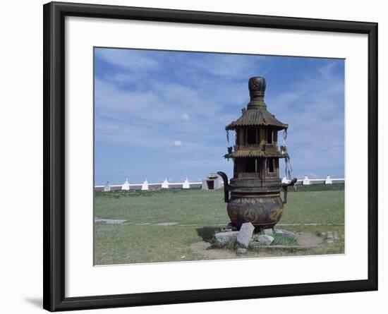 Mongolia, Erdene Zuu Monastery, 16th Century-null-Framed Giclee Print