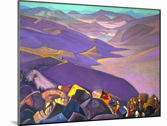 Mongolia. Genghis Khan's Campaign, 1937-1938-Nicholas Roerich-Mounted Giclee Print