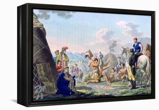 Mongolian Fight, 1813-E Scotnikoff-Framed Premier Image Canvas