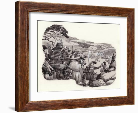 Mongols Invade Japan-Pat Nicolle-Framed Giclee Print