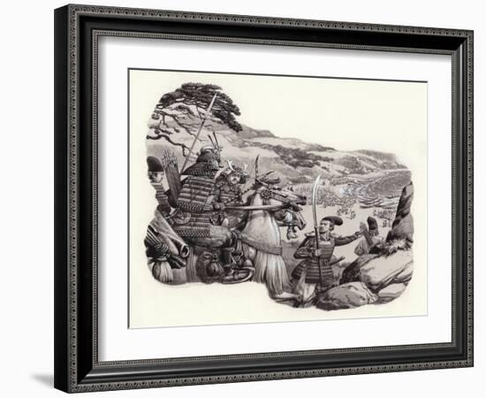 Mongols Invade Japan-Pat Nicolle-Framed Giclee Print