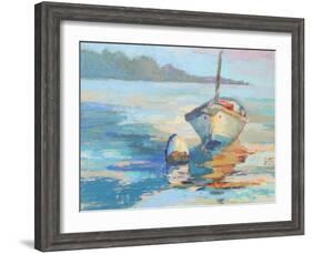 Monhegan Island Taxi-Beth A. Forst-Framed Art Print