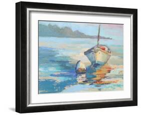 Monhegan Island Taxi-Beth A. Forst-Framed Art Print