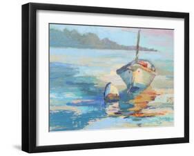 Monhegan Island Taxi-Beth A. Forst-Framed Art Print