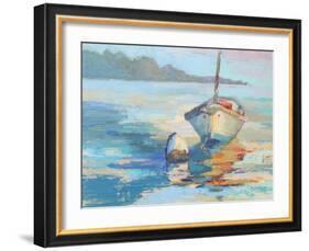 Monhegan Island Taxi-Beth A. Forst-Framed Art Print