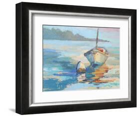 Monhegan Island Taxi-Beth A. Forst-Framed Art Print