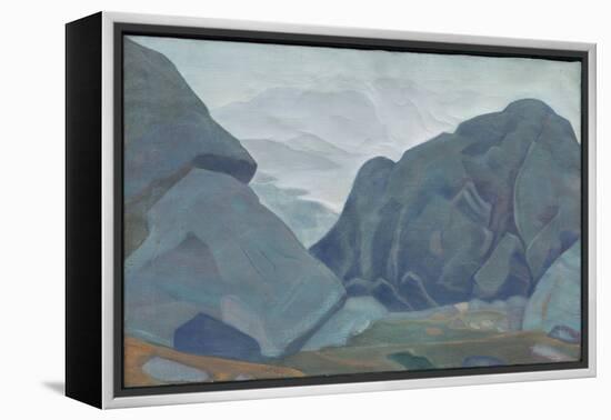 Monhegan, Maine, 'Ocean' Series, 1922 (Tempera on Canvas)-Nicholas Roerich-Framed Premier Image Canvas