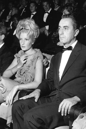 Monica Vitti Film - Monica Vitti And Michelangelo Antonioni At The Venice Film Festival 9th September 1962 Photographic Print Art Com