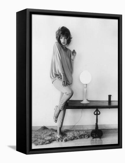 Monica Vitti Posing-Marisa Rastellini-Framed Premier Image Canvas