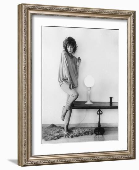 Monica Vitti Posing-Marisa Rastellini-Framed Photographic Print