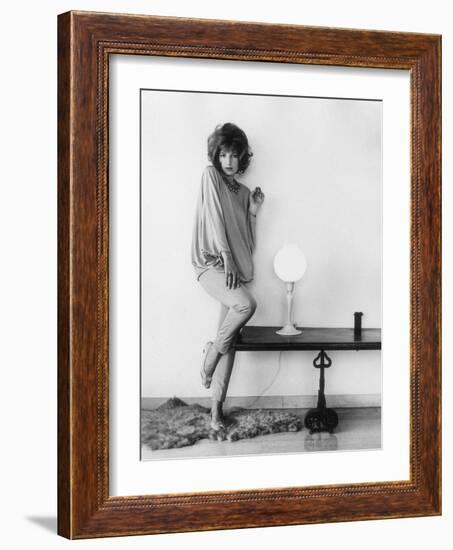 Monica Vitti Posing-Marisa Rastellini-Framed Photographic Print