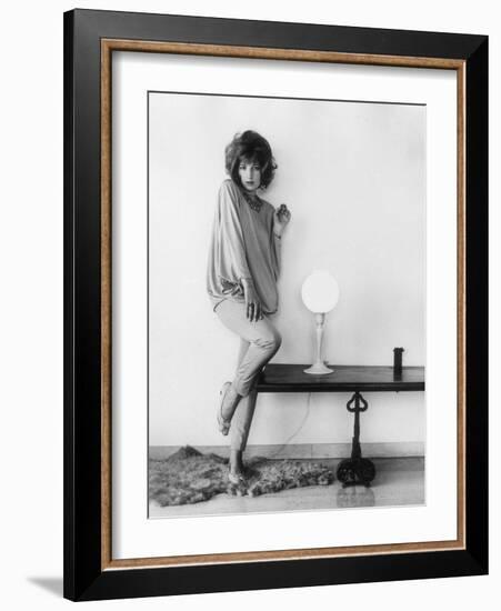 Monica Vitti Posing-Marisa Rastellini-Framed Photographic Print