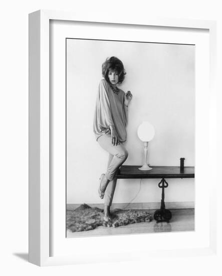 Monica Vitti Posing-Marisa Rastellini-Framed Photographic Print