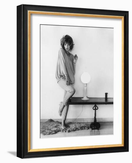 Monica Vitti Posing-Marisa Rastellini-Framed Photographic Print