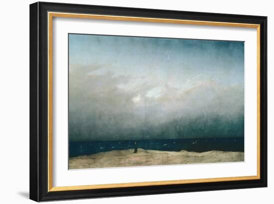 Monk by Sea, 1809-Caspar David Friedrich-Framed Giclee Print