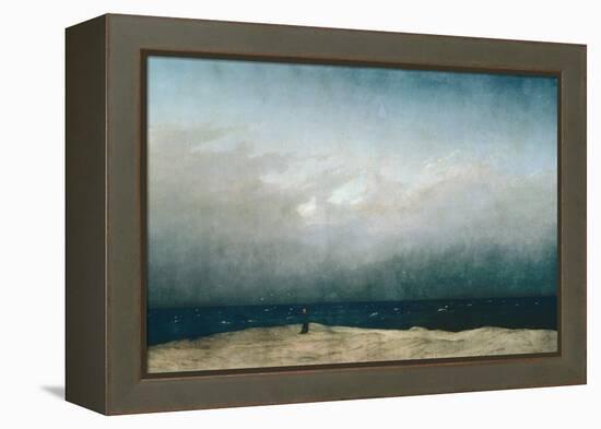 Monk by Sea, 1809-Caspar David Friedrich-Framed Premier Image Canvas