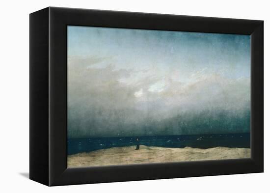 Monk by Sea, 1809-Caspar David Friedrich-Framed Premier Image Canvas