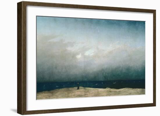 Monk by Sea, 1809-Caspar David Friedrich-Framed Giclee Print