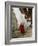 Monk Carrying Basket in Trongsa Dzong, Bhutan-Keren Su-Framed Photographic Print