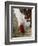 Monk Carrying Basket in Trongsa Dzong, Bhutan-Keren Su-Framed Photographic Print