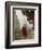 Monk Carrying Basket in Trongsa Dzong, Bhutan-Keren Su-Framed Photographic Print