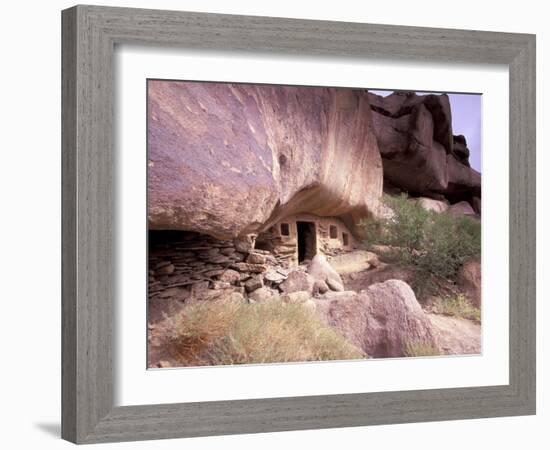 Monk Hermitage in Great Gobi Protected Area, Mongolia-Gavriel Jecan-Framed Photographic Print