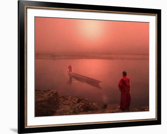 Monk's Arrival-Babette-Framed Art Print