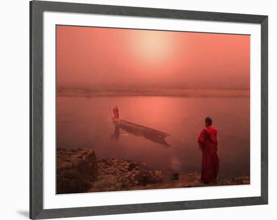 Monk's Arrival-Babette-Framed Art Print