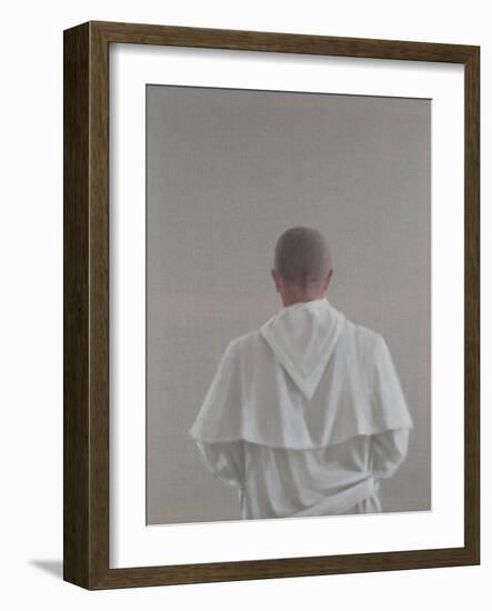 Monk Sant'Antimo III, 2012-Lincoln Seligman-Framed Giclee Print