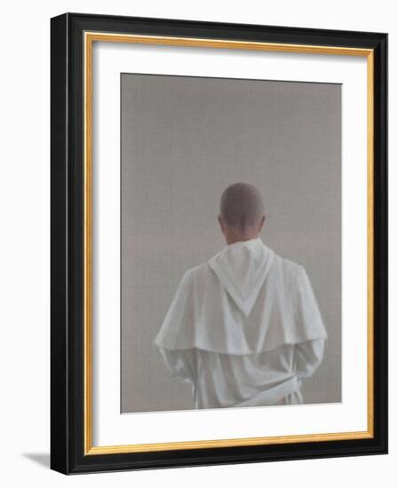 Monk Sant'Antimo III, 2012-Lincoln Seligman-Framed Giclee Print