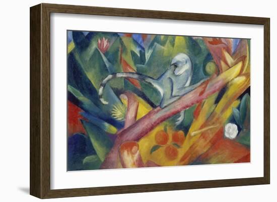 Monkey, 1912-Franz Marc-Framed Giclee Print