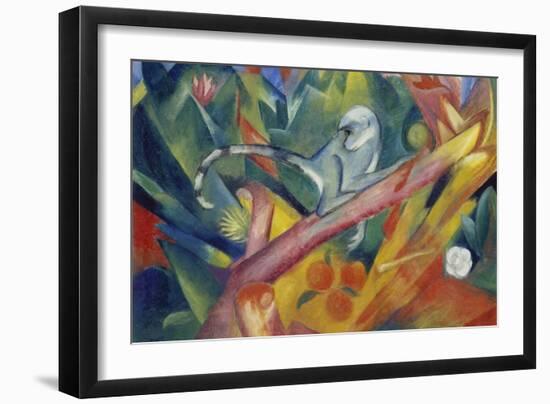 Monkey, 1912-Franz Marc-Framed Giclee Print