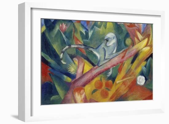 Monkey, 1912-Franz Marc-Framed Giclee Print