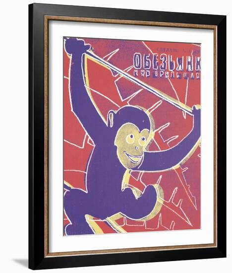 Monkey, 1983-Andy Warhol-Framed Giclee Print