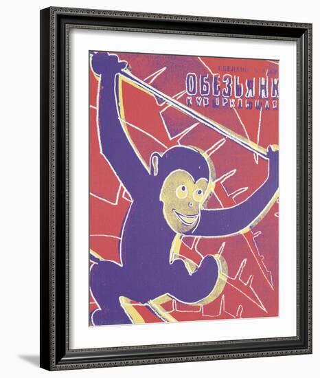 Monkey, 1983-Andy Warhol-Framed Giclee Print