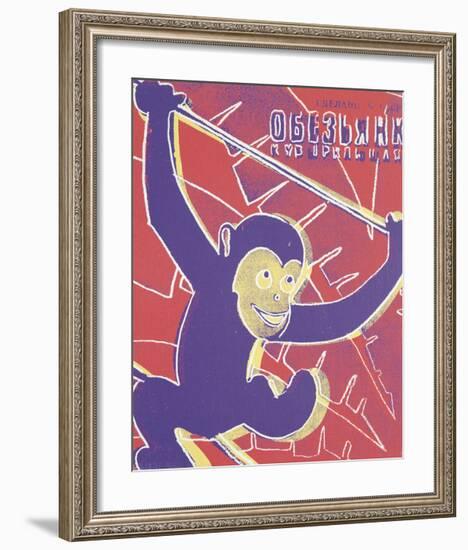 Monkey, 1983-Andy Warhol-Framed Giclee Print